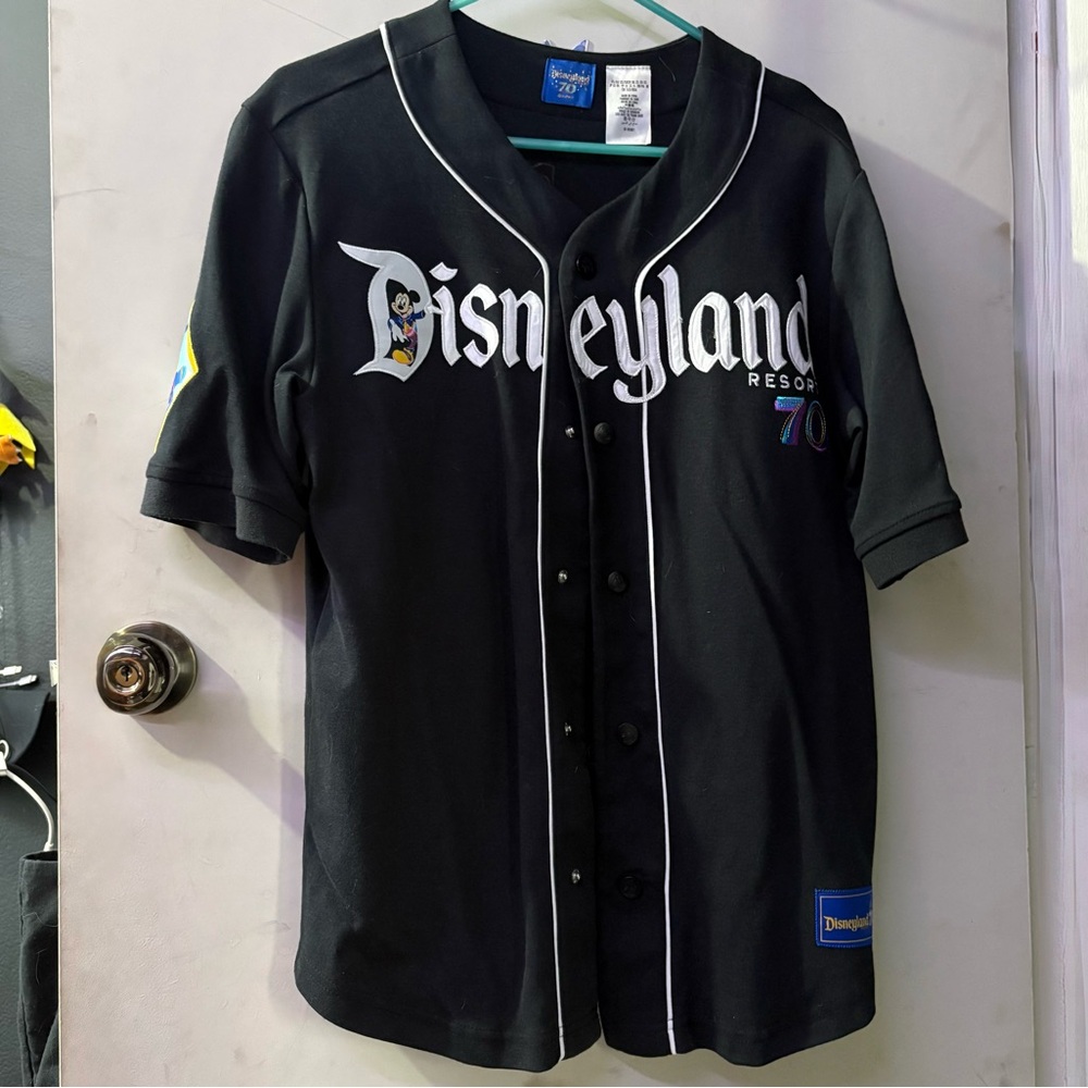 Disney Parks Disneyland 70th Anniversary Baseball Jersey